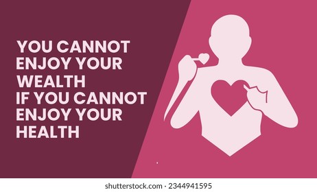 You cannot enjoy your wealth