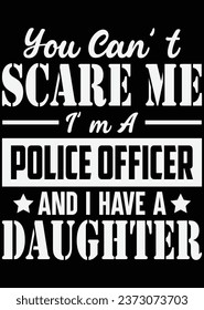You Can't Scare Me eps cut file for cutting machine