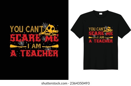 Du kannst mich nicht interessieren, ich bin Lehrer, Kürbis Lover, Halloween Tees, Boo Halloween Shirt, Trendy