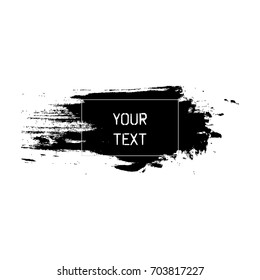 You create your own opportunities - inspirational motivational career quote on the hand drawn ink texture background. Poster template, print design.