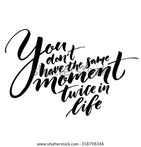 You don