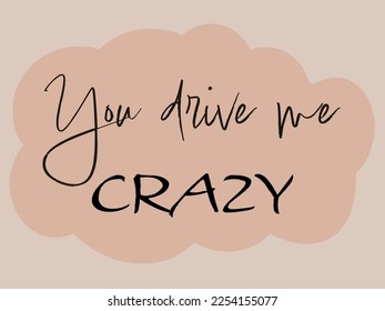 me conduces a calligrafía de frases locas