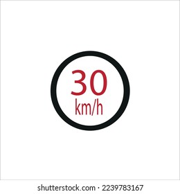If you exceed thirty kilometers per hour, you will be fined.