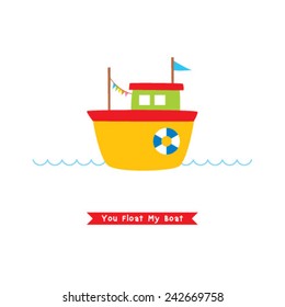 you float my boat card
