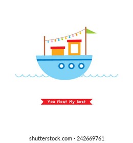 you float my boat card