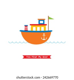 you float my boat card