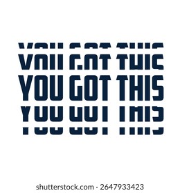 Você tem esta mão arte de letras para t-shirt
