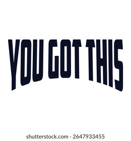 Você tem esta mão arte de letras para t-shirt