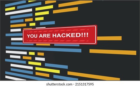 114 You Have Been Hacked Images, Stock Photos & Vectors | Shutterstock