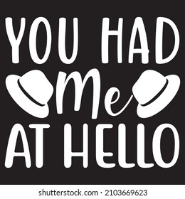 you had me at hello vector file