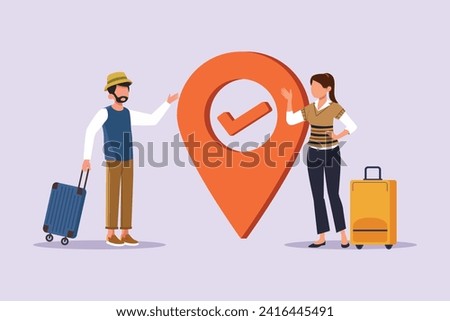 Similar – Image, Stock Photo when you have arrived