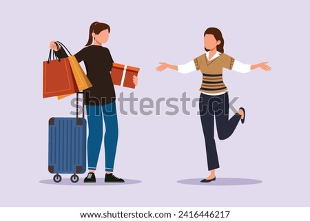 Similar – Image, Stock Photo when you have arrived