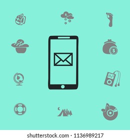You have received a message on the phonevector icon