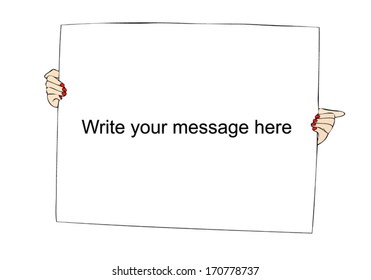 If you have something to say, say it here