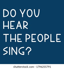 "¿OYES QUE LA GENTE CANTA?" texto