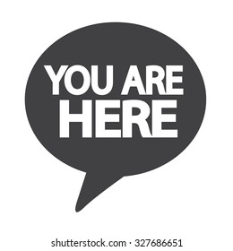 You are here icon