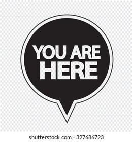 You are here icon