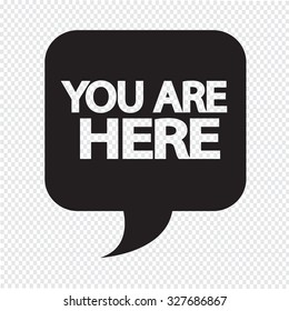 You are here icon