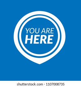 You are Here Pointer Icon