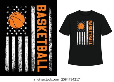 Are you interested in Basketball? Are you playing Basketball as hobby or professional? This awesome design with a Basketball on the American Flag. Ideal graphic for children, boys, girls. 