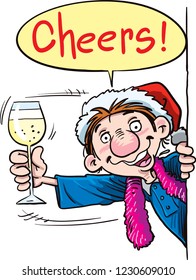 You are invited to christmas party. Let`s party. Lets celebrate
