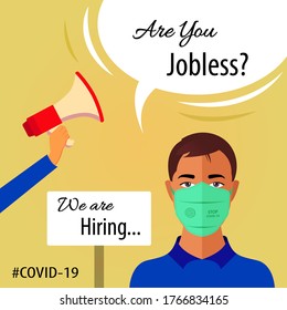 Are you jobless due to covid-19 corona virus pandemic worldwide. We are hiring jobless professionals for company work.