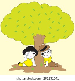 You Know How To Make Me Smile illustration