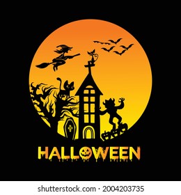 If you like my pumpkins you should see my pie -Halloween T-Shirt Design. Halloween Vector Graphic. Halloween T-Shirt illustration. Horns head devil t-shirt design. Beautiful and eye-catching Halloween