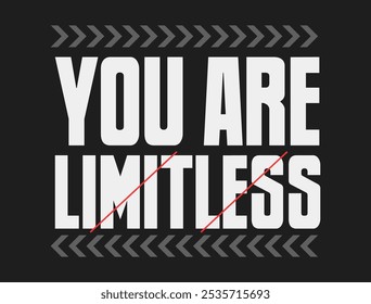 You Are Limitless: Empowering Vector Art for Unlocking Potential