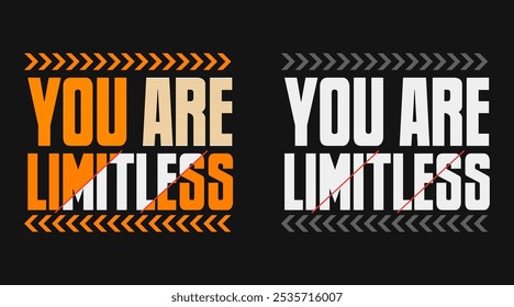 You Are Limitless: Empowering Vector Art for Unlocking Potential