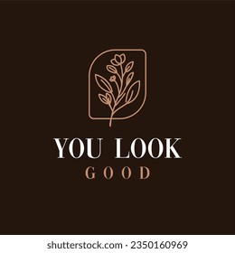 Te ves bien el eslogan de la tipografía para la impresión de camisetas, el diseño gráfico.  
