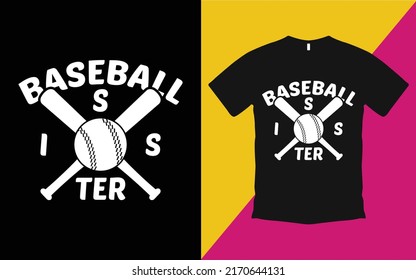 ¿Estás viendo a la hermana T-Shirt de béisbol Alta Calidad es un vector de diseño único.