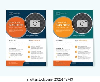 Are you looking for a Business corporate flyer design? You choose the right place.
This is a modern  Creative Corporate Business Flyer. All main elements and Texts are editable and customize.