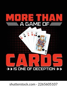 Are you looking for a card game t-shirt High quality is a unique design