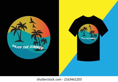 are you looking for enjon the summer t-shirt High Qualty is Unique T-Shrit Desing?