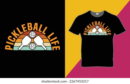 Are you looking Pickleball Life T Shirt . this is high quality unique deign