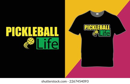 Are you looking Pickleball Life T Shirt . this is high quality unique deign