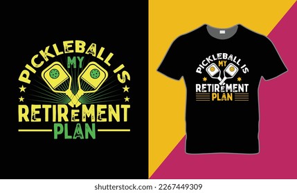 Are you are looking for Pickleball  T-shirt High Quality is unique design
