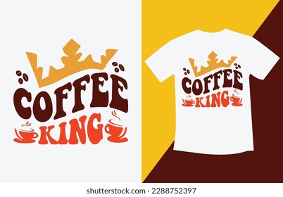 Sie suchen Retro Coffee Quote SVG Design High Quality is Unique Design? 