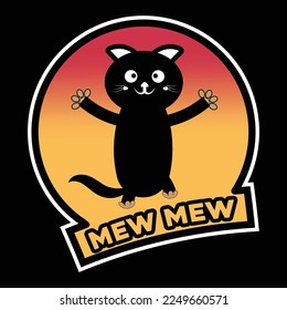 If you love cats, you're going to love Funny Cat T-shirt Design! Our high quality Funny Cat T-shirts are perfect for showing your personality and sense of humor.
