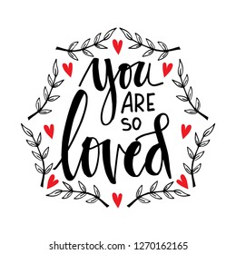 You Loved Motivational Quote Stock Vector (Royalty Free) 1270162165 ...