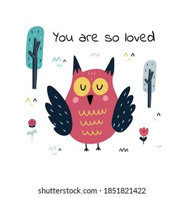 cartoon owl sayings