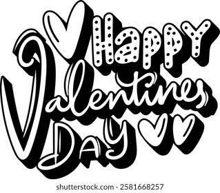 you are so loved valentines day black vector graphic design and cut file