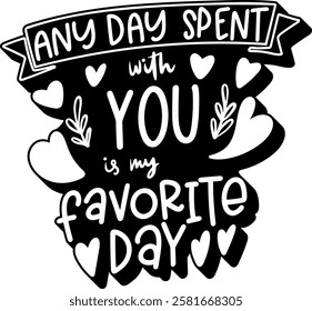 you are so loved valentines day black vector graphic design and cut file