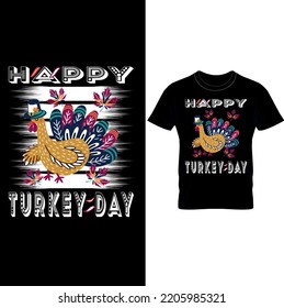 If you measure a Beautiful Turkey, you can put your hand through the leaves and put it in your hand-Happy Turkey Day T-shirt Design,Thanksgiving Shirt, Thanksgiving Family Shirt, Turkey Shirt.