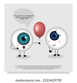 You must be an optometrist because you’ve got me seeing stars. Funny nice cartoon cards