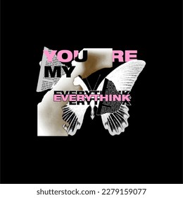you are my everythink abstract vintage fashion