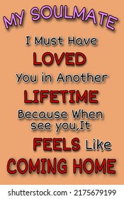 You Are My Soulmate Forever Quotes