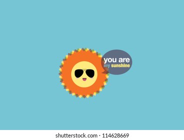 You are my sunshine
