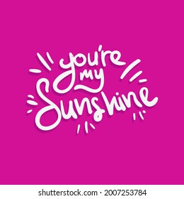 usted es mi cita de sol tipografía de texto diseño gráfico vectorial ilustración